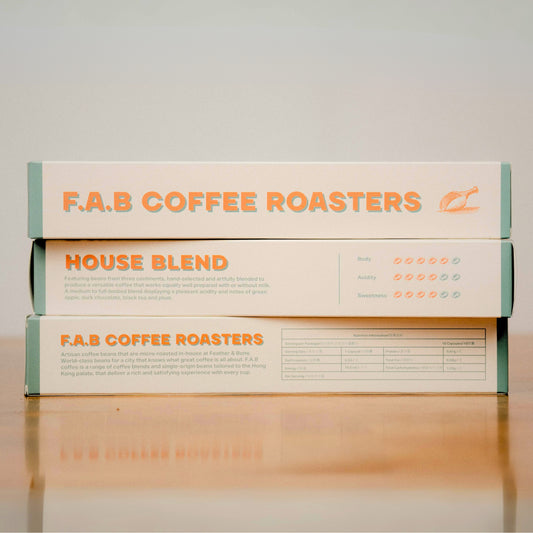 F.A.B Coffee Roasters - House Blend 10 Capsules