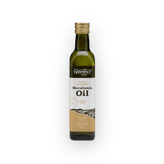 Plenty Macadamia Cold Pressed Oil 375ml