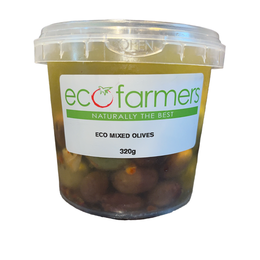 Eco Farmers Eco Mixed Olives 320g