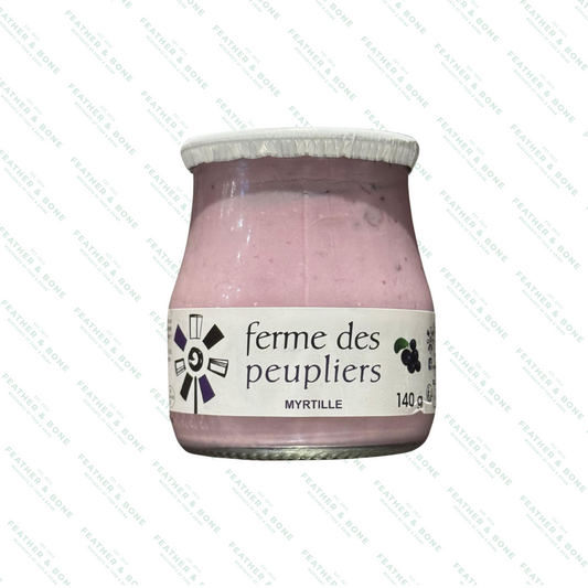 PEUPLIERS, blueberry yoghurt 140G