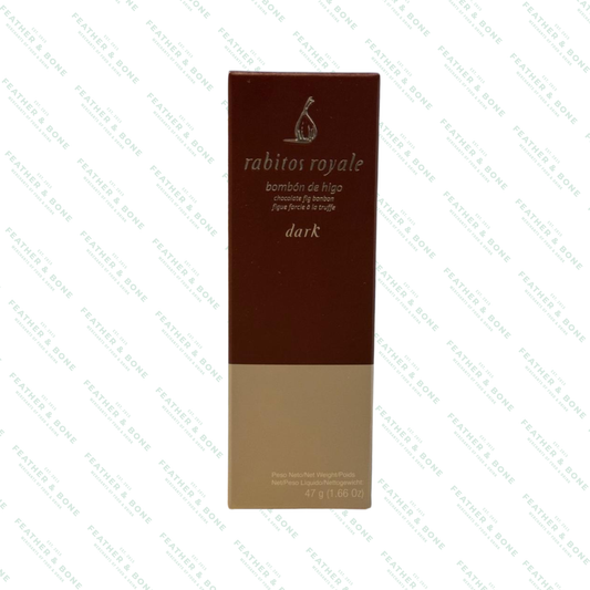 RABITOS ROYALE, dark chocolate covered fig bonbons 3PCS 47G