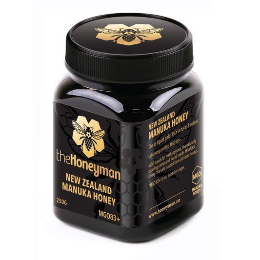 The Honeyman New Zealand Manuka Honey MGO83+ 250g