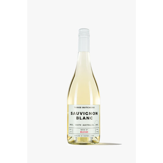 Three Butchers Sauvignon Blanc 750ml (ONLINE EXCLUSIVE)