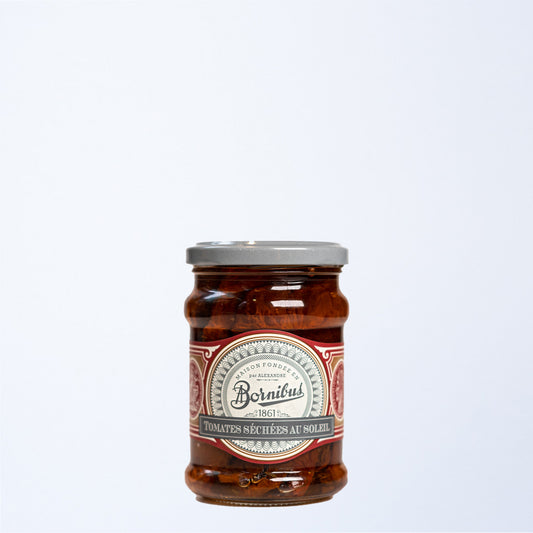 A jar of Bornibus Sundried Tomatoes 240g.