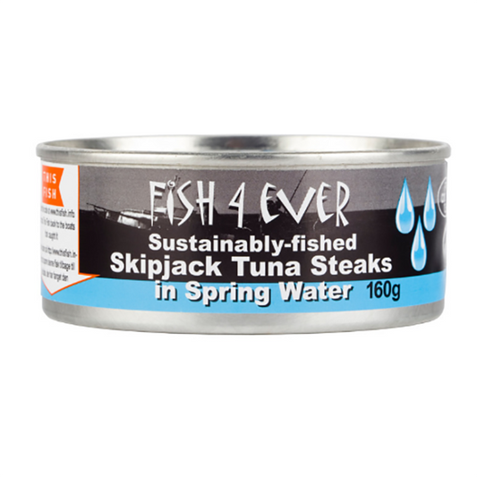 Fish4ever Skipjack Tuna Steak In Spring Water 160g