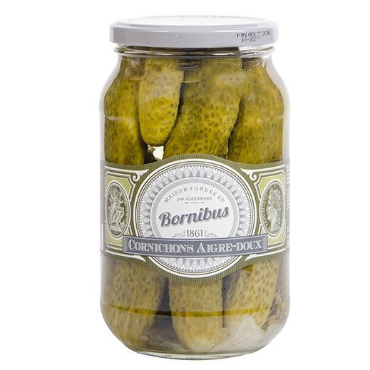 Bornibus Cornichons Aigre-Doux 860g