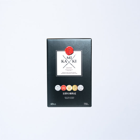 A box of Kamiki Malt Whiskey.