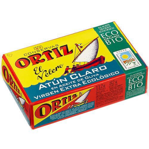Ortiz Tuna in Organic Extra Virgin Olive Oil 112g-Feather & Bone (2404768972858)