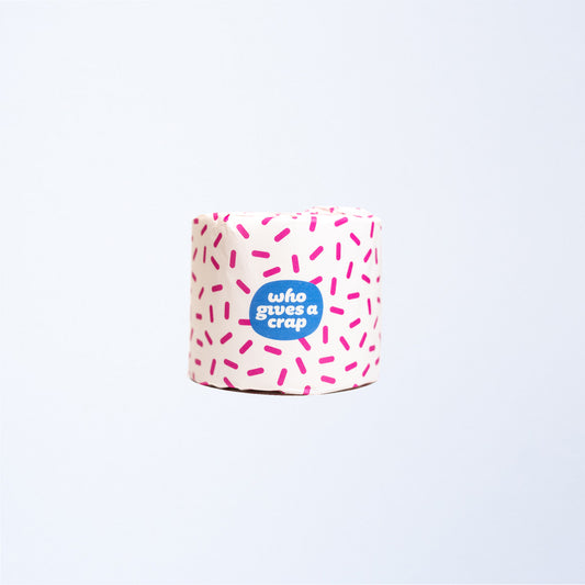 One Who Gives A Crap 100% Recycled Toilet Paper.
