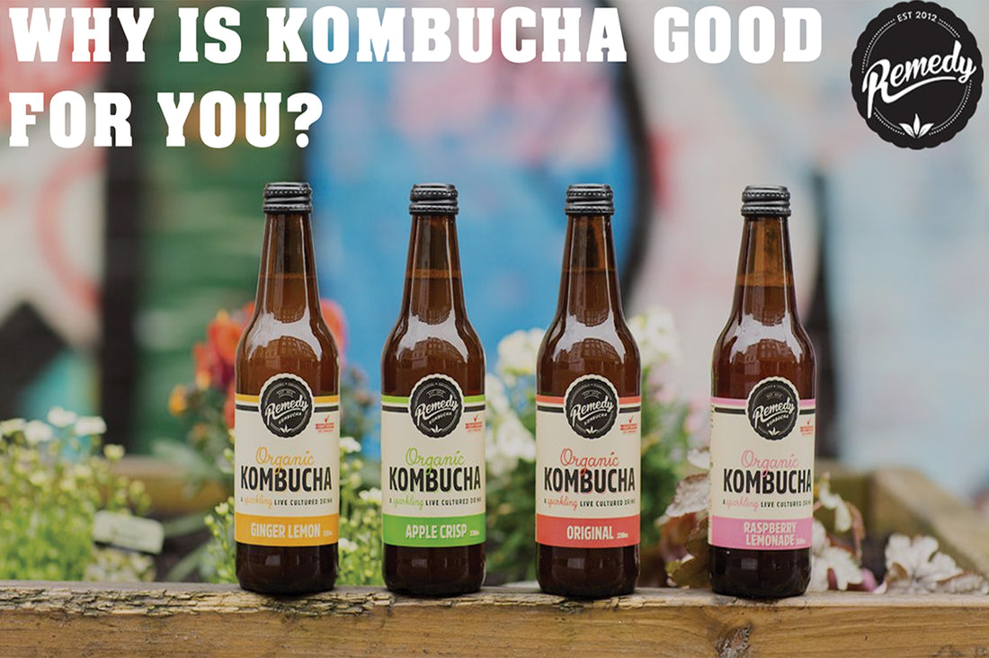 Why is Remedy Kombucha Good For You?