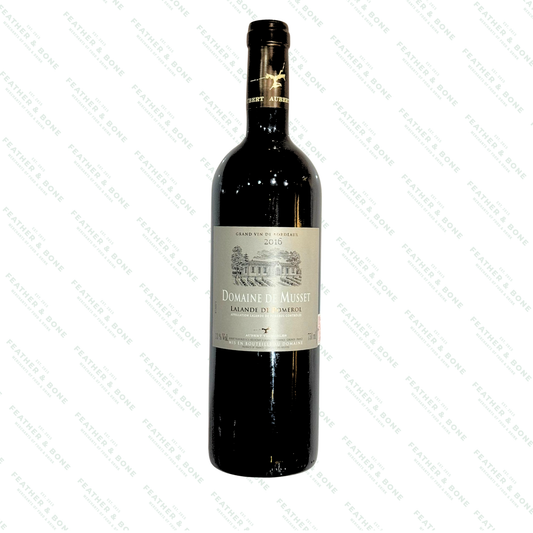 DOMAINE DE MUSSET, lalande de pomerol 750ML