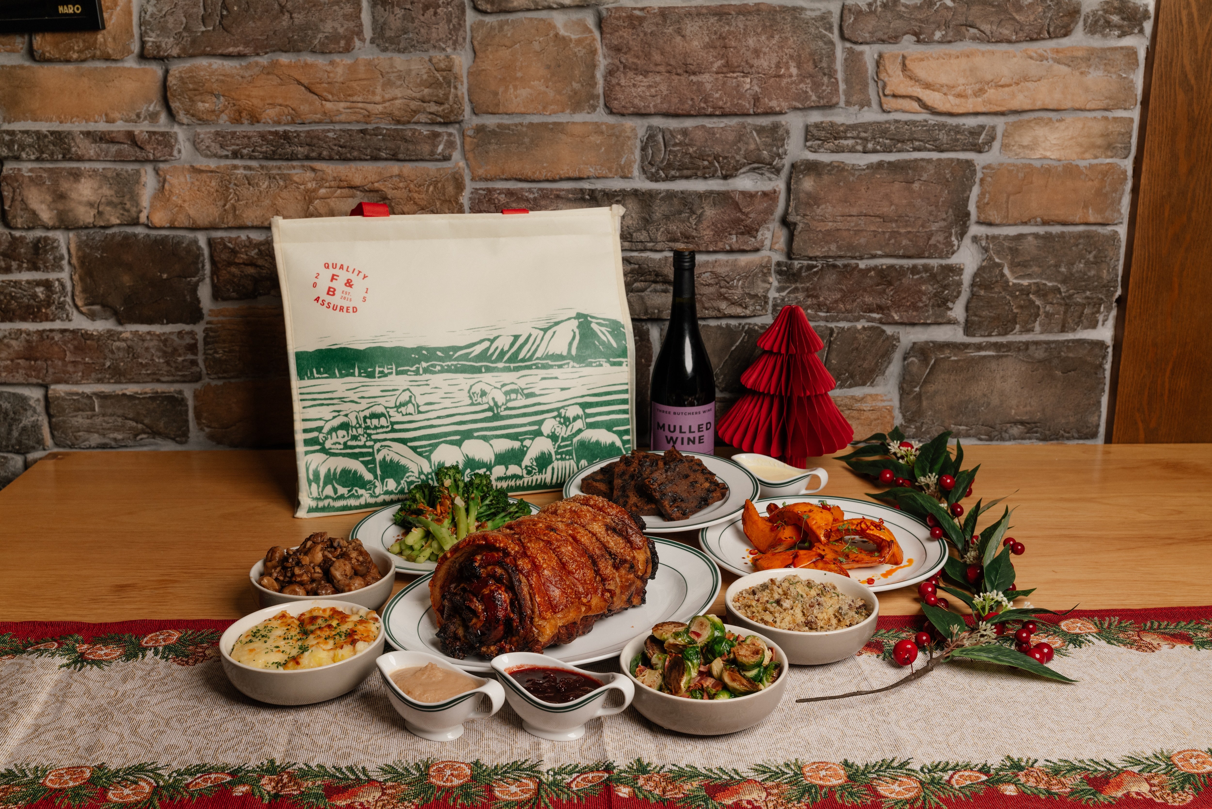 Christmas Porchetta Bundle (Feeds 6-8 People)