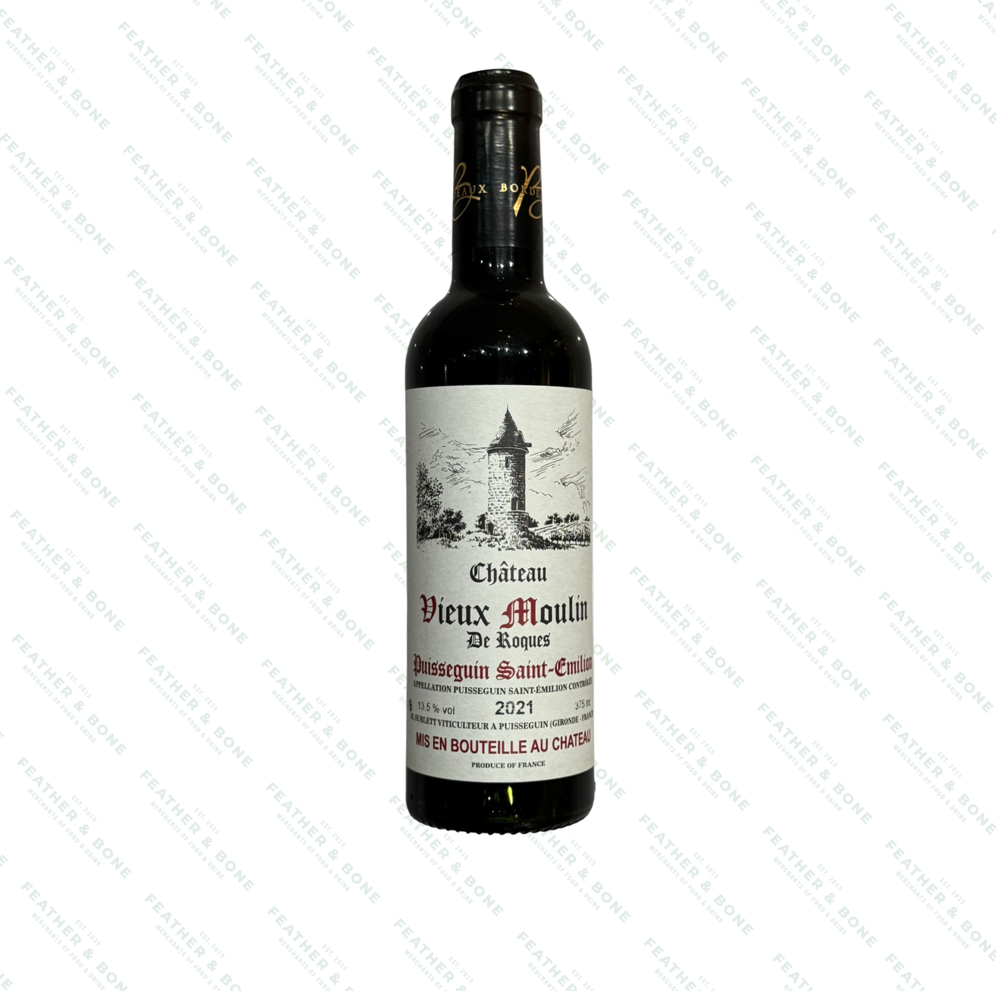 CHATEAU VIEUX MOULIN, puisseguin saint emilion  375ML