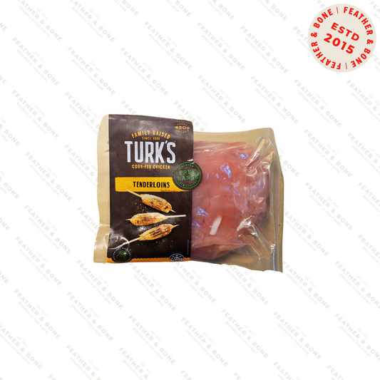 TURK'S Free Range Chicken Tenderloin Fillet 450g (EXP 20/03)