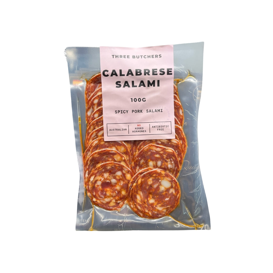 Three Butchers Calabrese Salami 100g