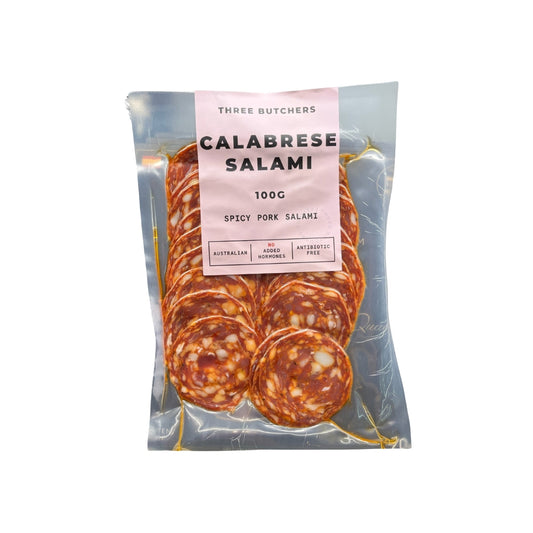 Three Butchers Calabrese Salami 100g