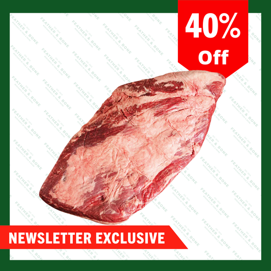 Australian Grass Fed Whole Untrimmed Brisket (2.7-3kg) (Online Exclusive)