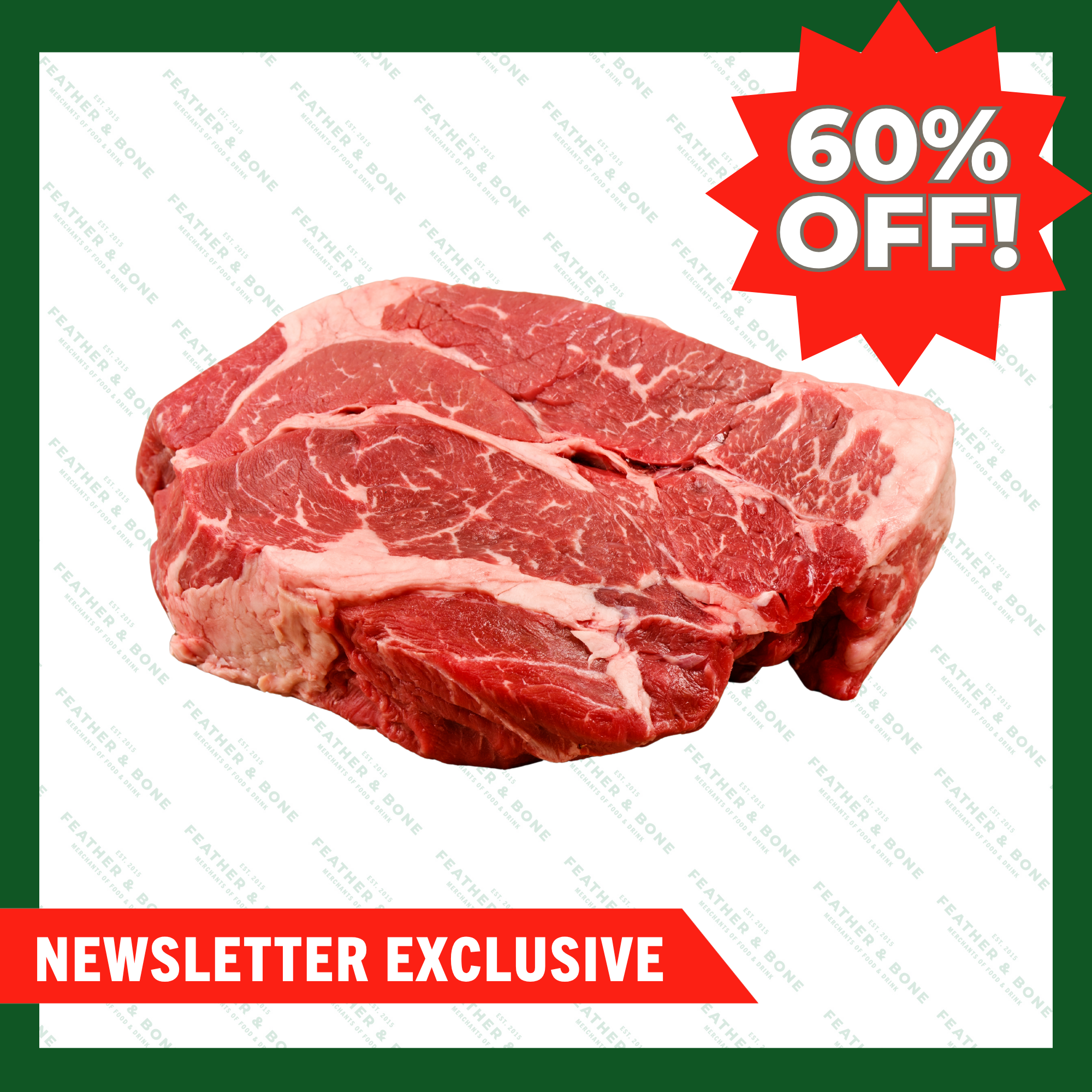 Australian Grass Fed Chuck 500g x 6pcs (3kg) (Online Exclusive)