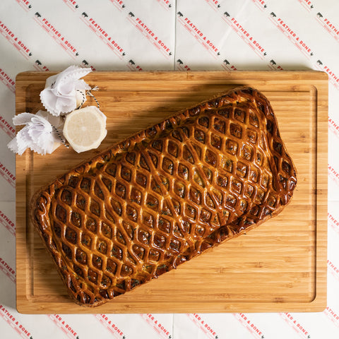 Cooked Salmon en Croûte Bundle (Feeds 4-6 People)