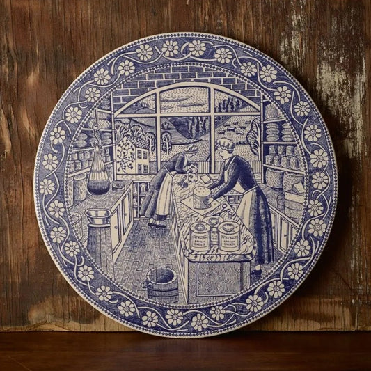 The Fine Cheese Co. Ceramic Platter for Cheese