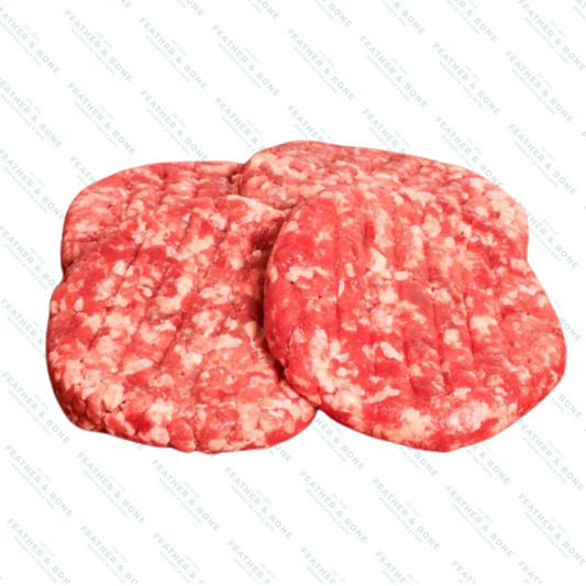 Australian Grass Fed Burger Patties 160g x 4