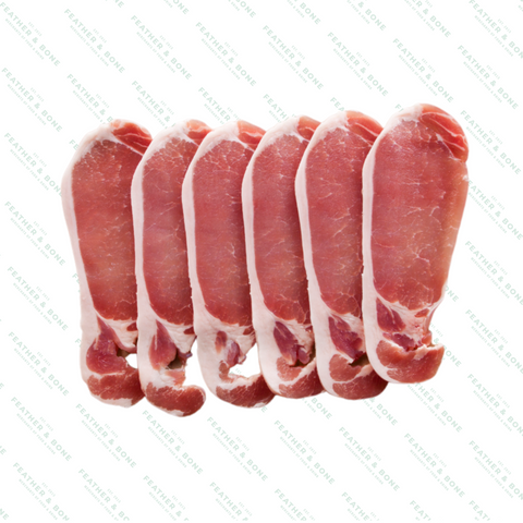 加拿大豬背煙肉片 500G