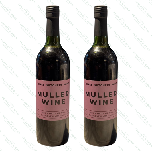 Three Butchers Mulled Wine 750ml x 2