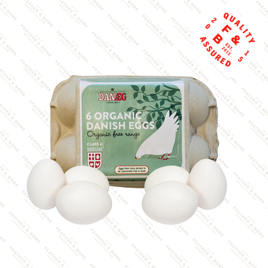 Danish Organic Range Eggs (6pcs)