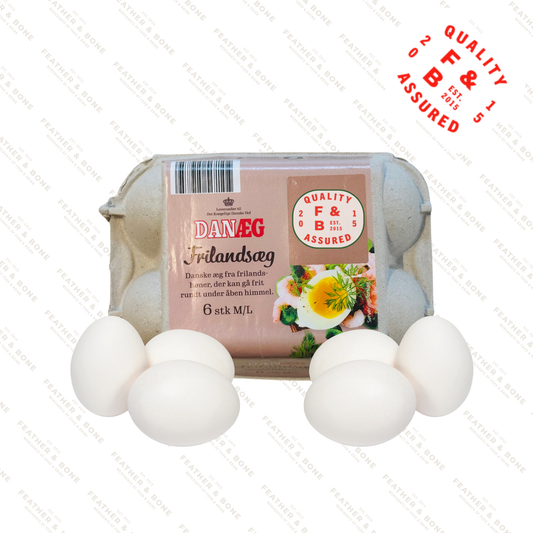 Danish Free Range Eggs (6pcs)