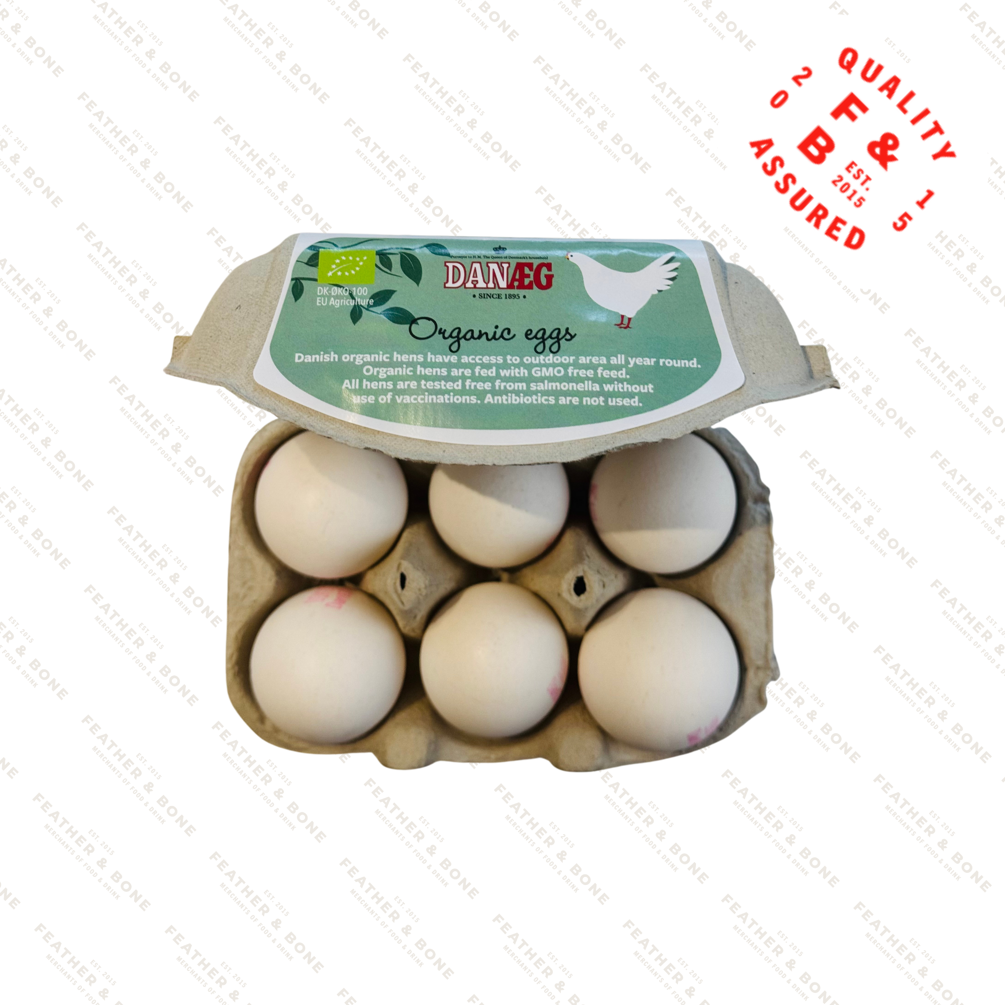 Danish Organic Range Eggs (6pcs)