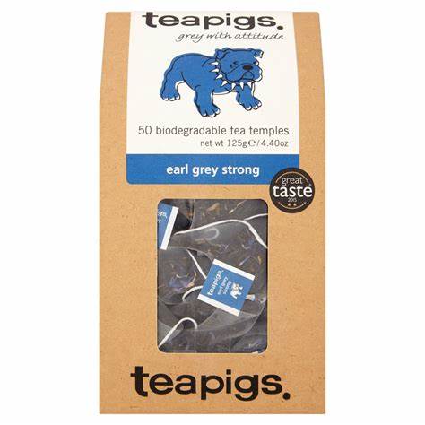 Teapigs Earl Grey Strong Tea (50 Tea Temples)
