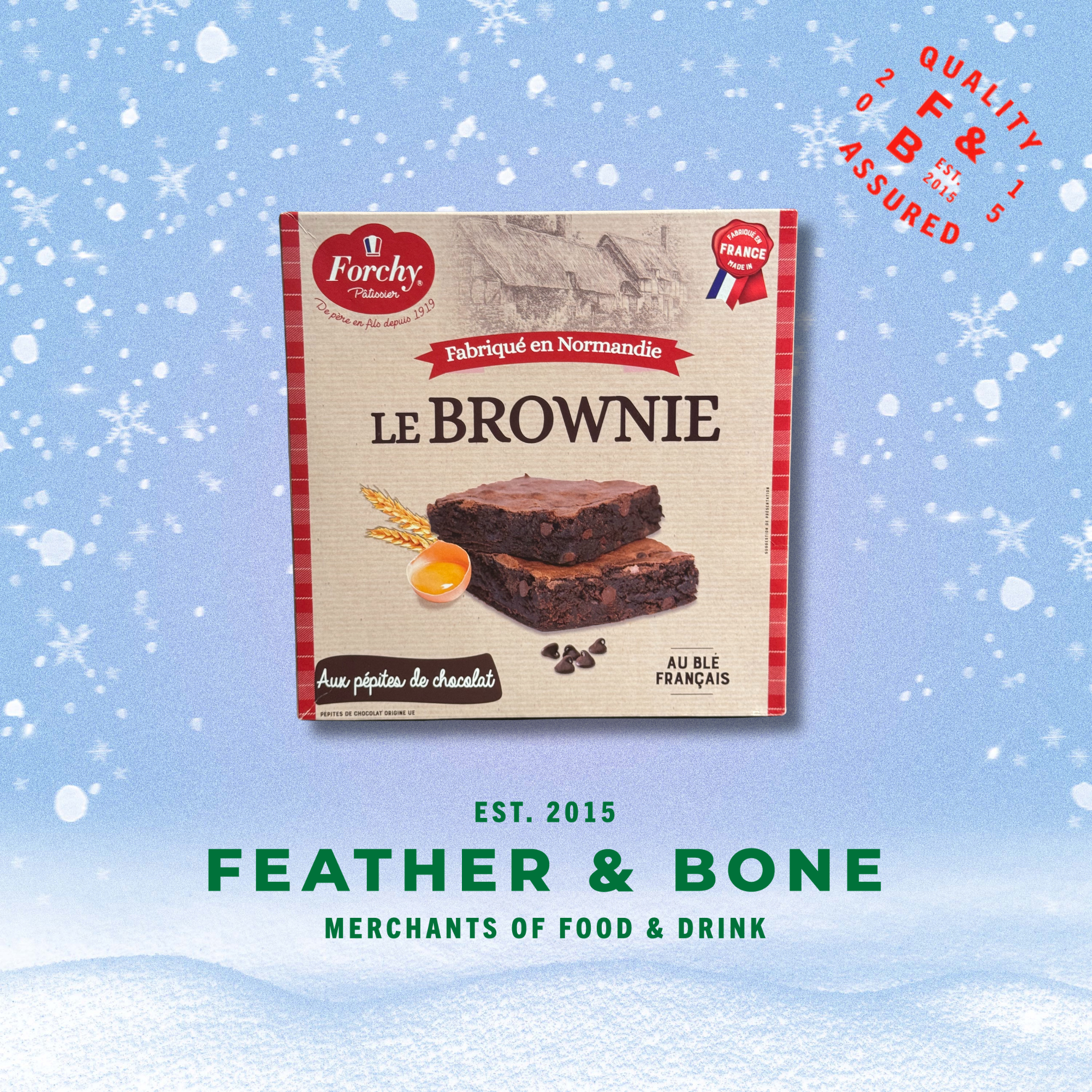 FORCHY, chocolate brownie 285G