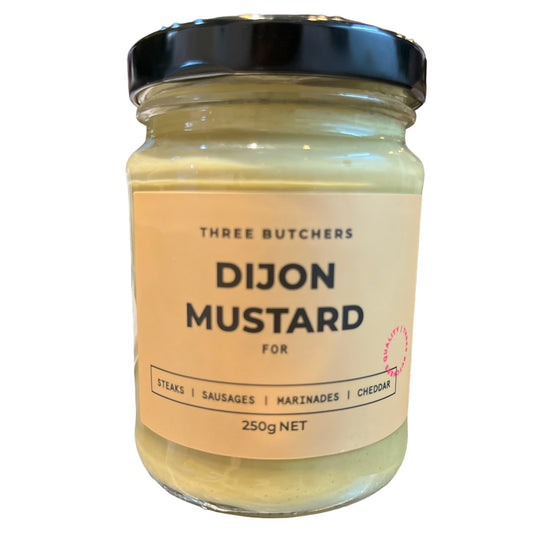 Three Butchers Dijon Mustard 250g