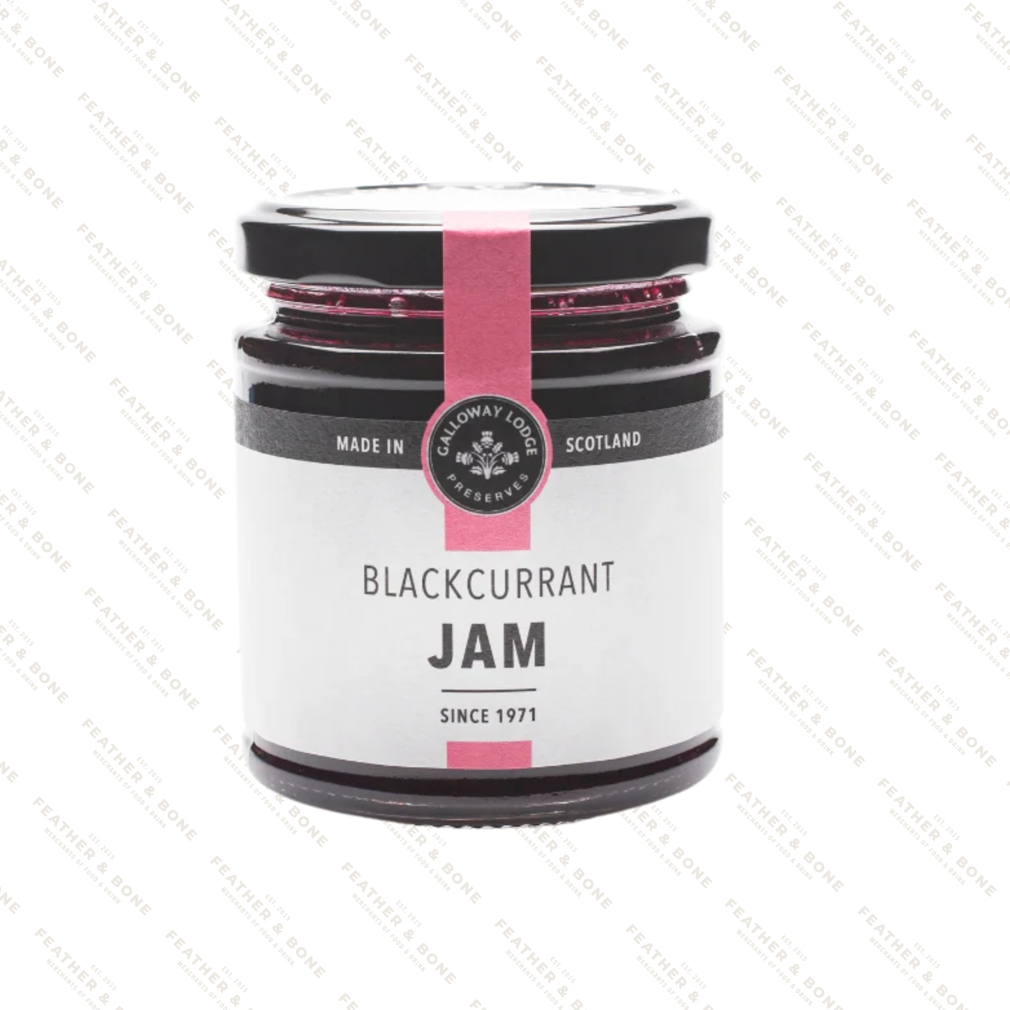 Galloway Lodge, Blackcurrant Jam 230g