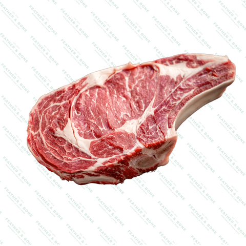 Grass Fed Bone in Ribeye (800g-1kg)