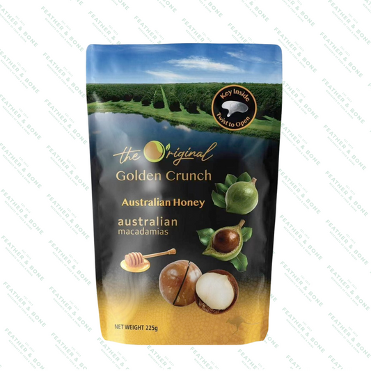 HAPPY NUT, honey macadamias 225G