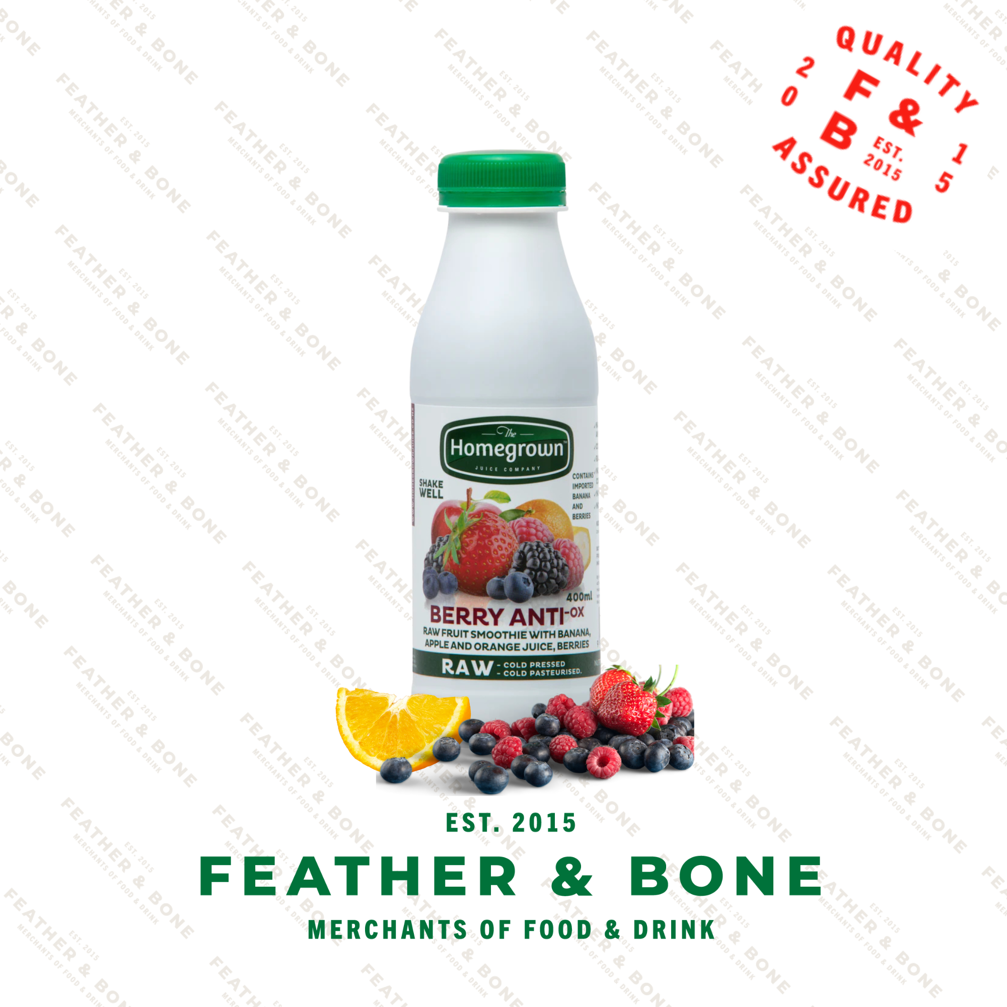 Homegrown, BERRY Anti- Ox Smoothie 400ml