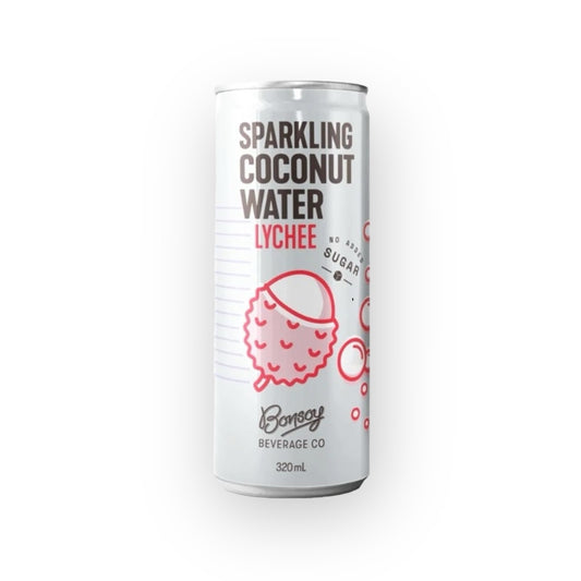 Bonsoy Sparkling Coconut Water Lychee 320ml