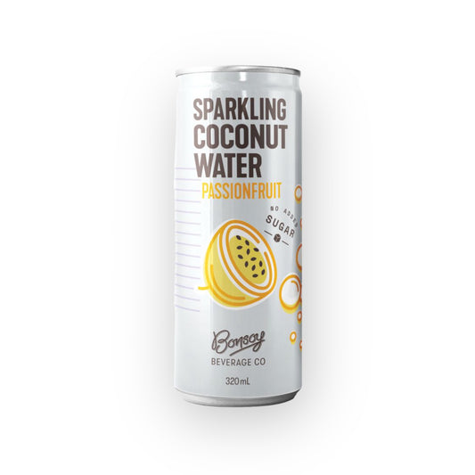 Bonsoy Sparkling Coconut Water Passionfruit 320ml