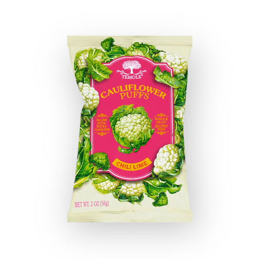 TEMOLE Cauliflower Puffs Chilli Lime 56g