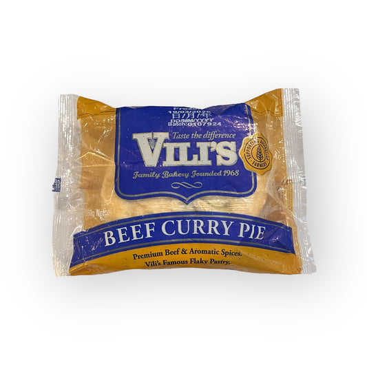 Vili's Beef Curry Pie 160g (Frozen)