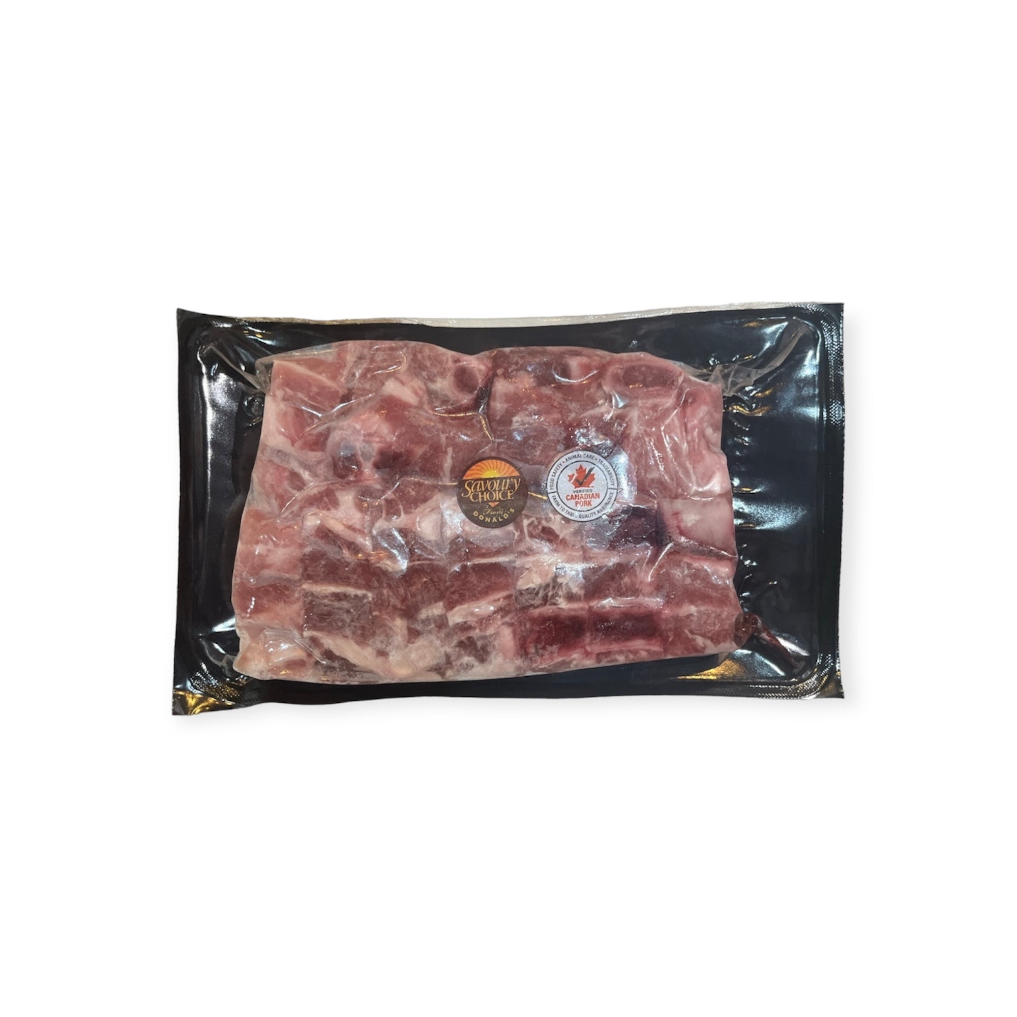 Canadian Savoury Choice Cubed Side Ribs 450g (Frozen) (ONLINE EXCLUSIVE)