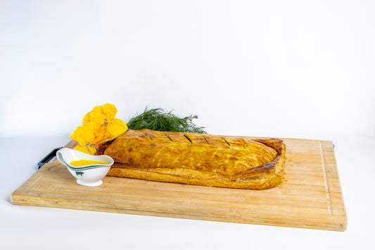酥皮烤鮭魚套餐（4-6人份）