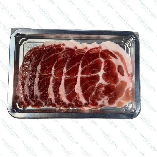 JP, Pork collar sliced 200G (hotpot) (FROZEN)