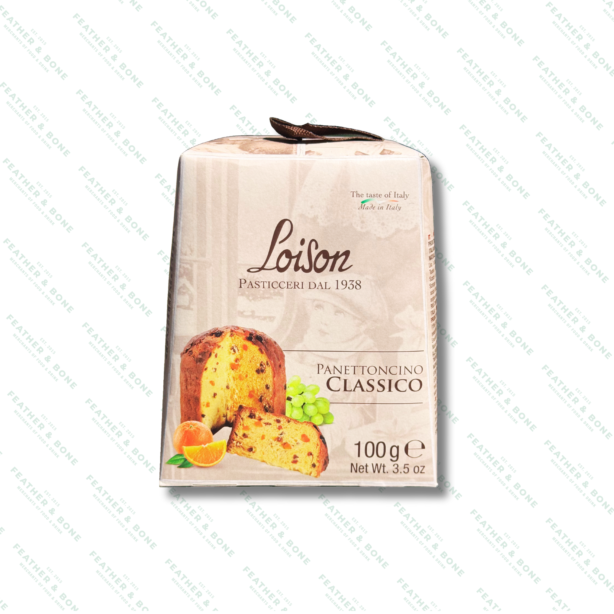 LOISON, mini classic panettone 100G