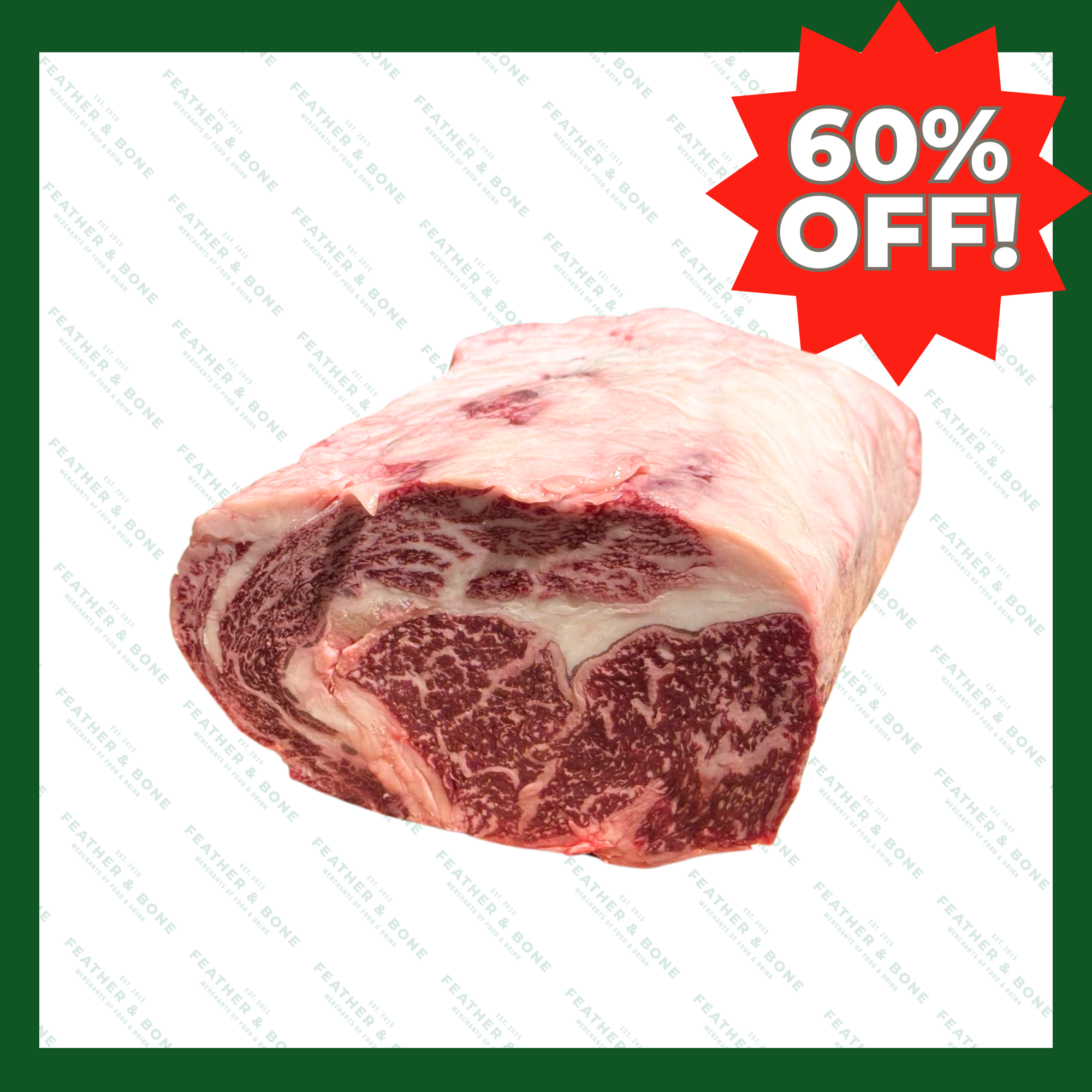 Australian Wagyu Ribeye M9 (Frozen) 280-300g x 6