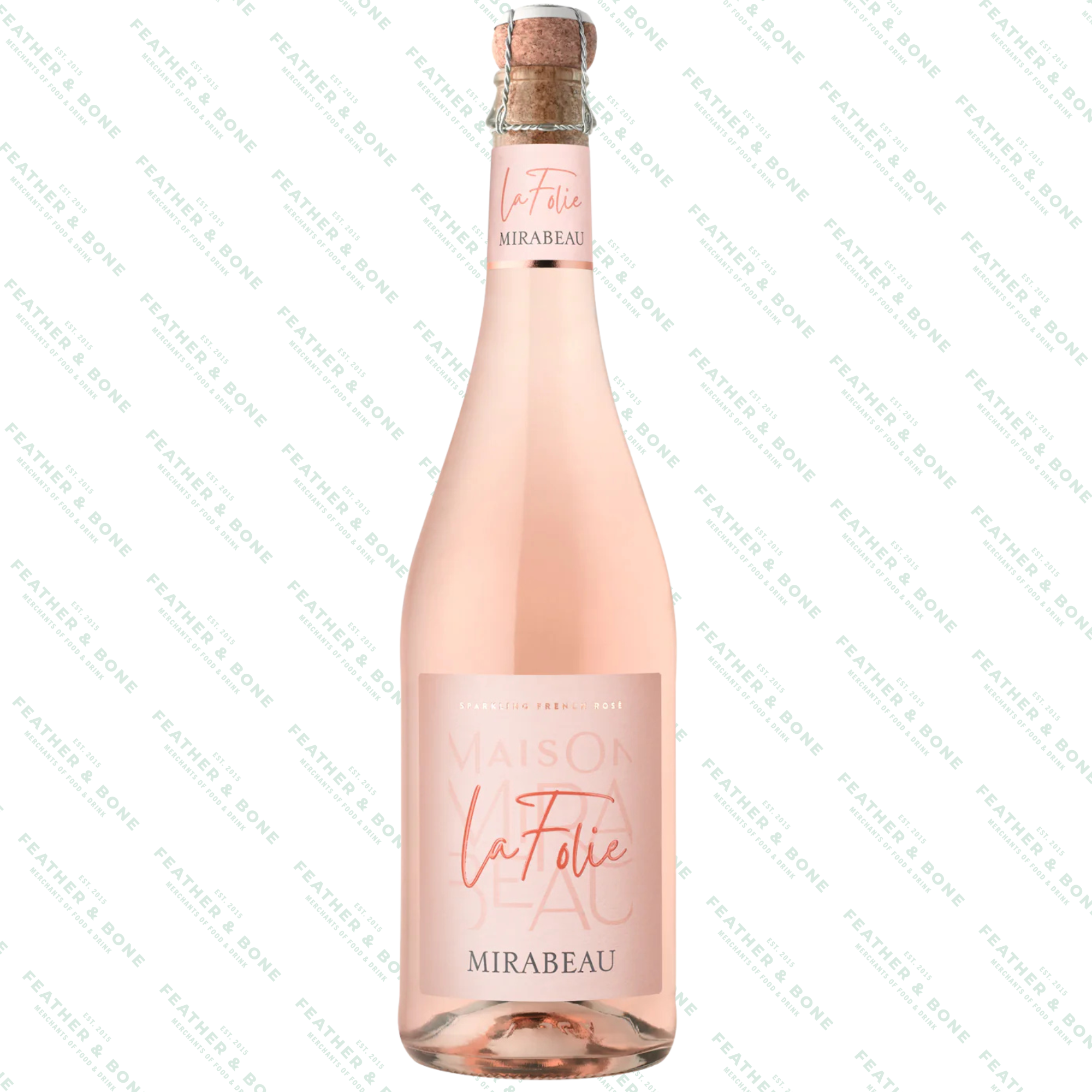 Mirabeau, La Folie Sparkling Rose 750ml