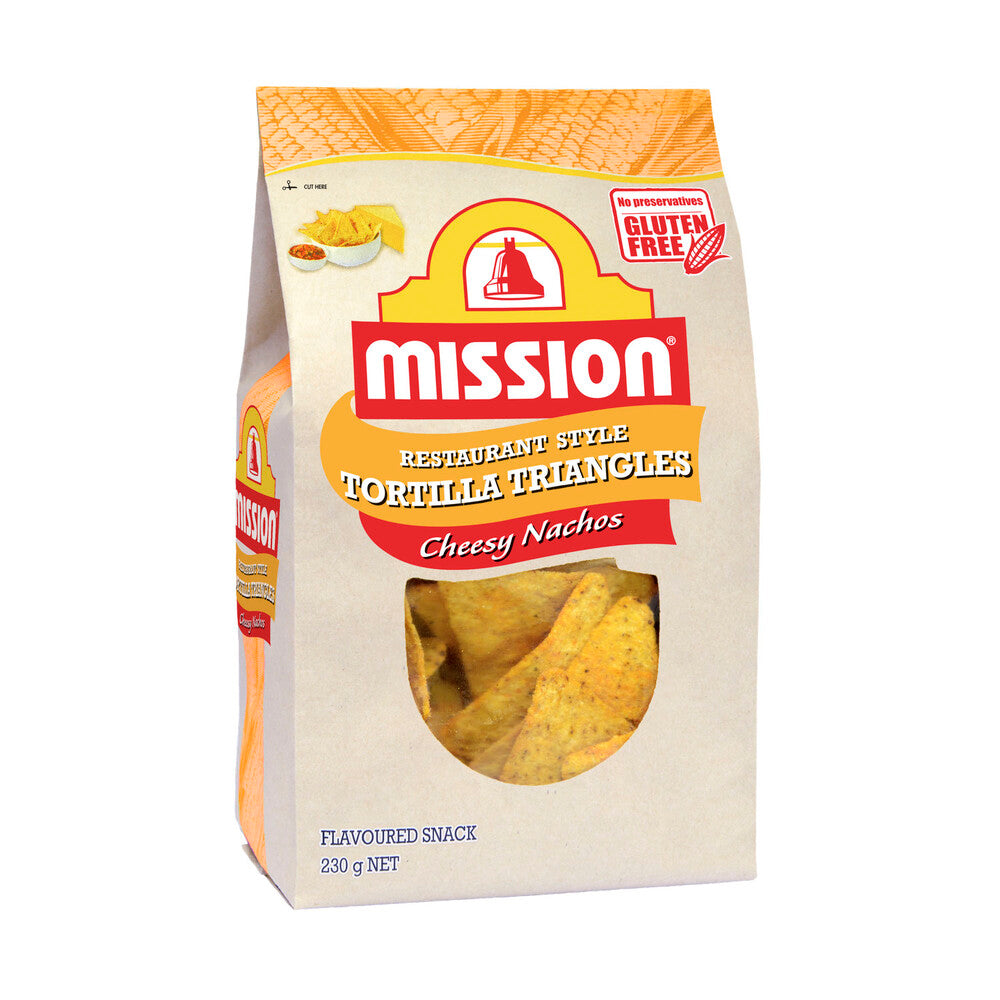 Mission, Cheesy Nachos Tortilla 230g