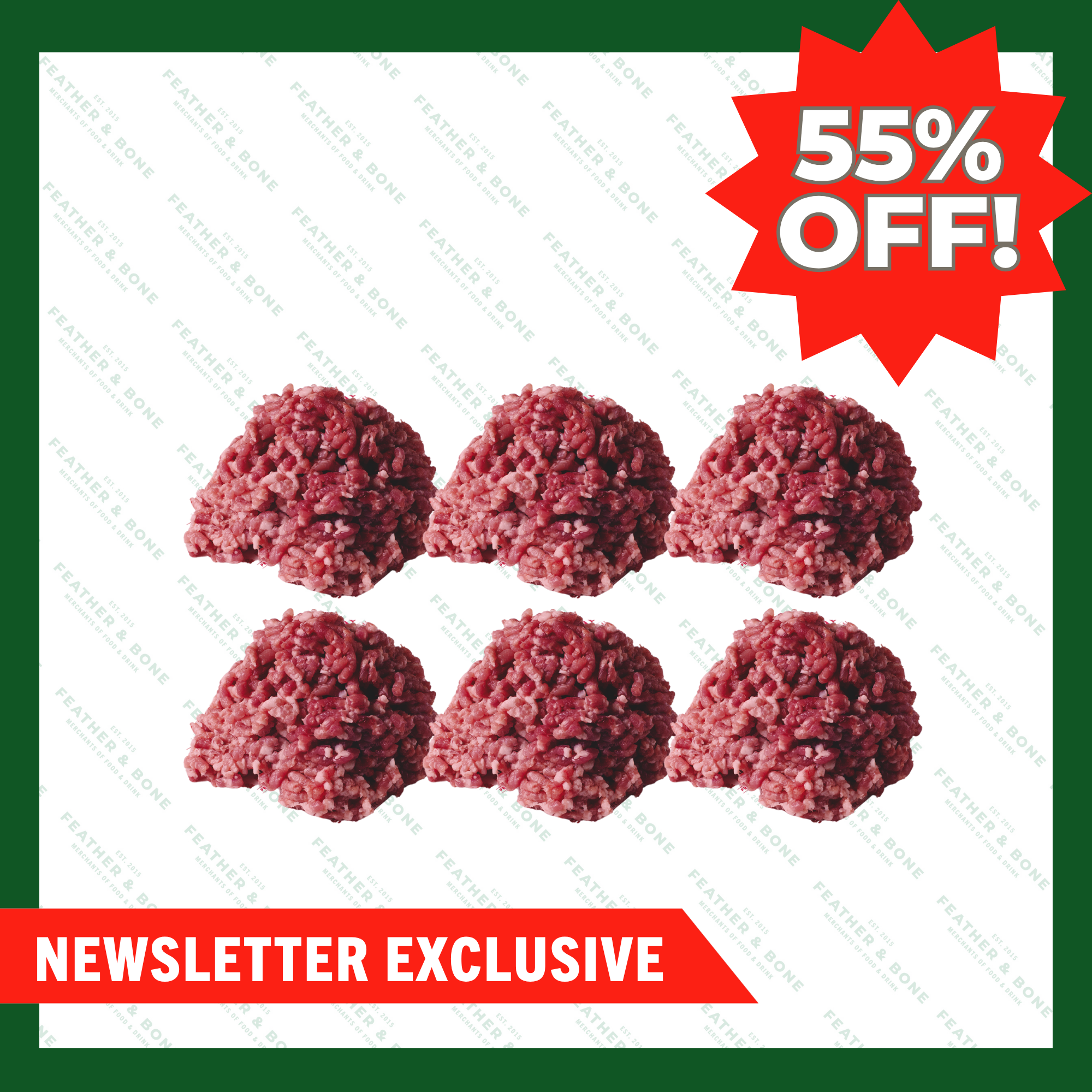 Australian, Grass Fed Beef Mince 500g x 4 (Chilled) (Online Exclusive)