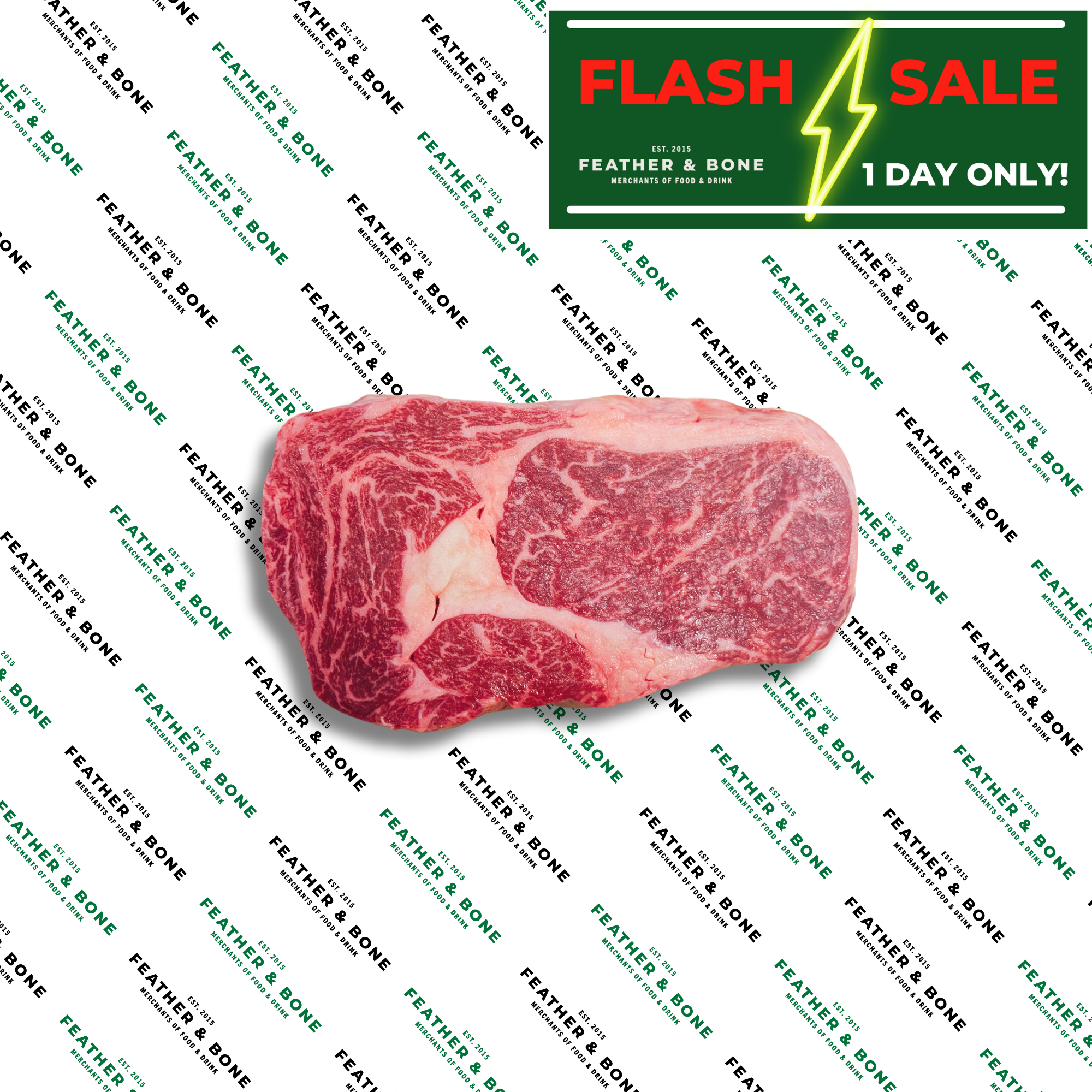 Australian Wagyu Ribeye MBS7 350g x 1 pc (Online Exclusive)